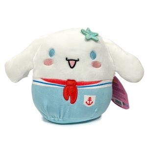 SQUISHMALLOWS Official Kellytoy 6.5 Inches Cinnamoroll by Sanrio NWT